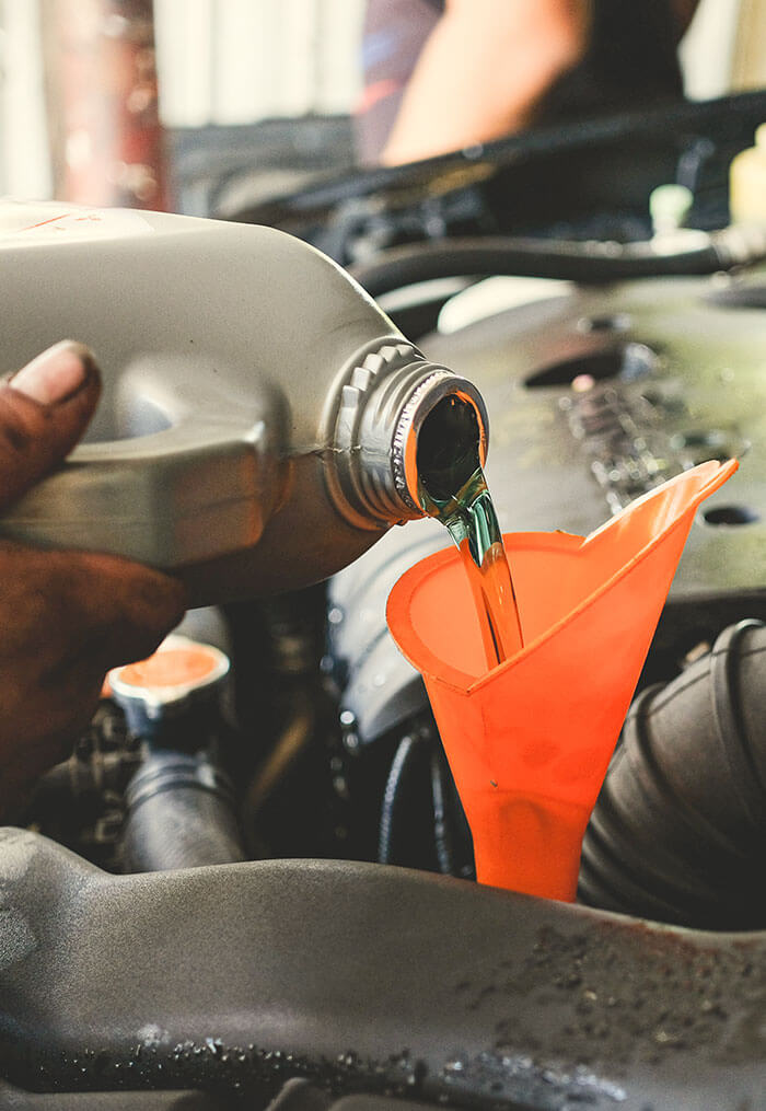 oil changes and maintenance